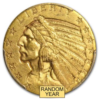 Gold $5 Indian Half Eagle