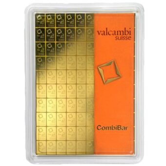 Gold Valcambi Suisse 100 Gram CombiBar